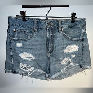 Garage Mom jean shorts, size 9
